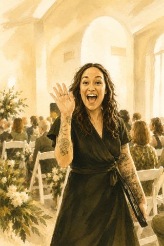 Baileigh La Rue, founder and lead planner of Golden Hive Gatherings